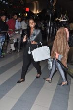 Arpita Khan snapped at the airport in Mumbai on 5th Jan 2014